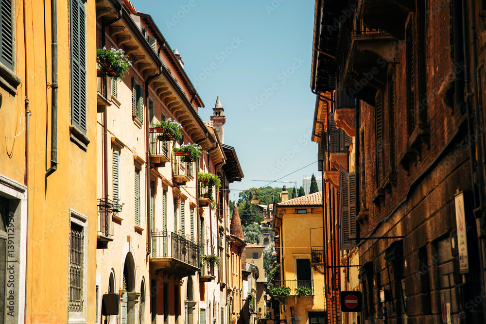 Italian architecture of Verona