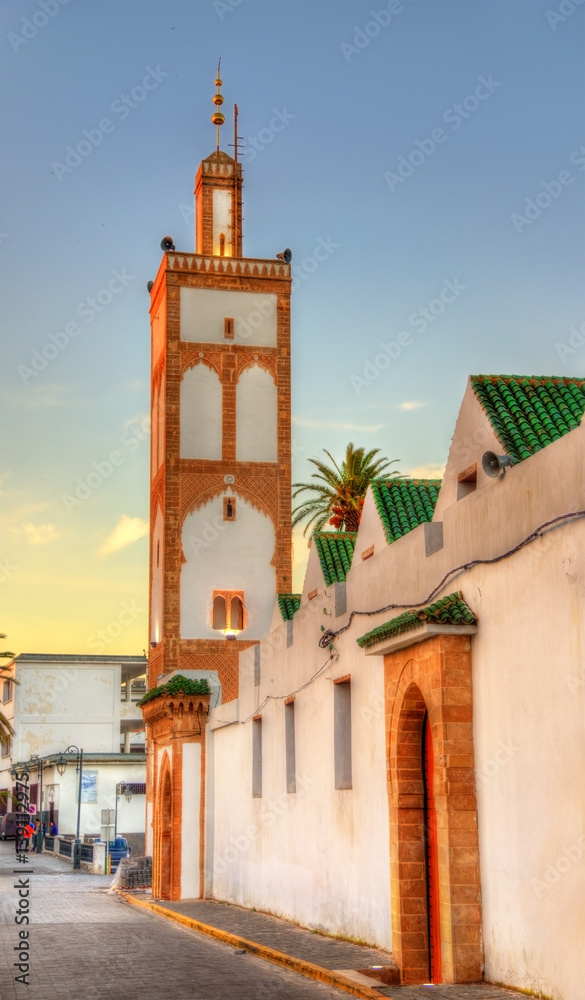 Ould el-Hamra Mosque in the old medina of Casablanca, Morocco