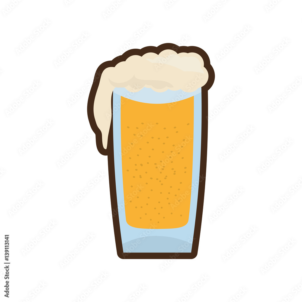 cartoon glass cold beer image vector illustration eps 10 cartoon glass cold beer image vector illustration eps 10