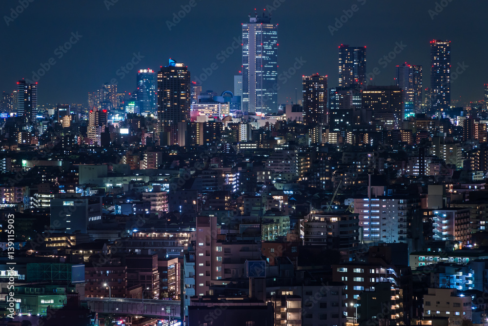 Night view of Tokyo - 東京の夜景