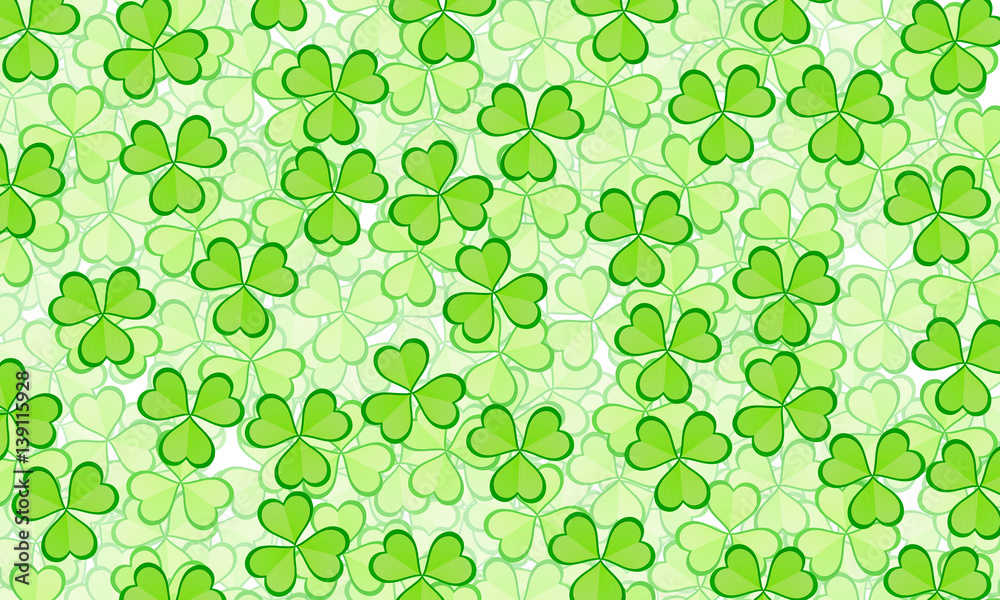 Shamrock Background - St Patrick's Day Shamrock Background - St Patrick's Day
