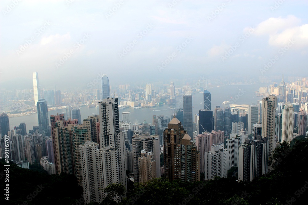 Honkong panorama view