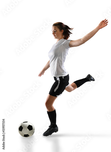 Soccer Player in Action © R. Gino Santa Maria