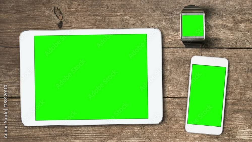 Mobile Devices Greenscreen Mobile Devices Greenscreen