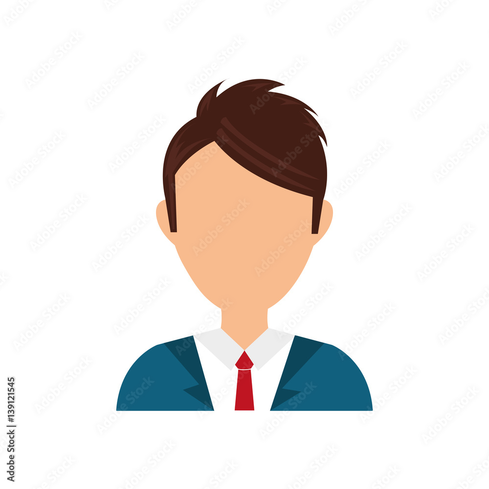 Businessman executive profile icon vector illustration graphic design Businessman executive profile icon vector illustration graphic design