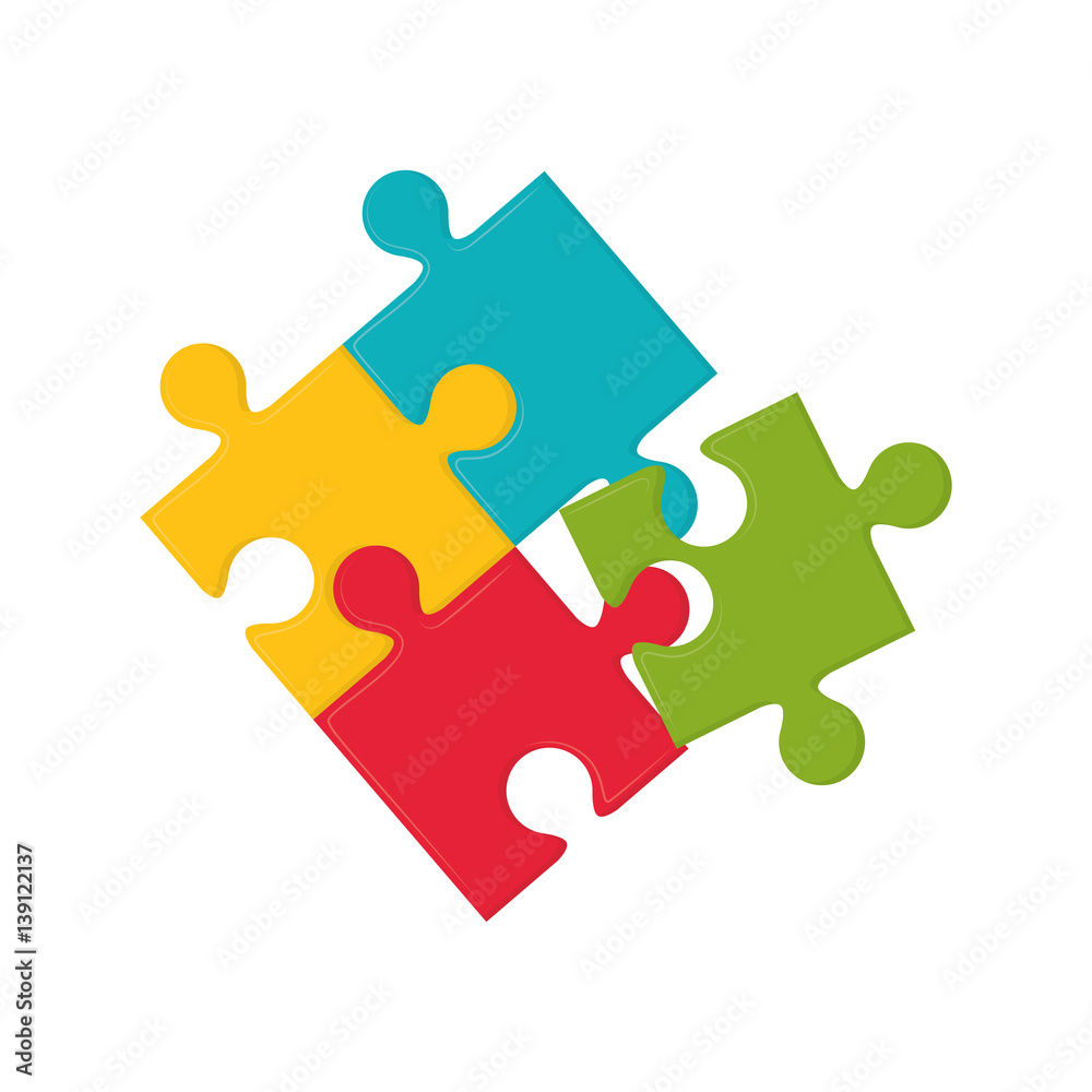Puzzle piece symbol icon vector illustration graphic design Puzzle piece symbol icon vector illustration graphic design