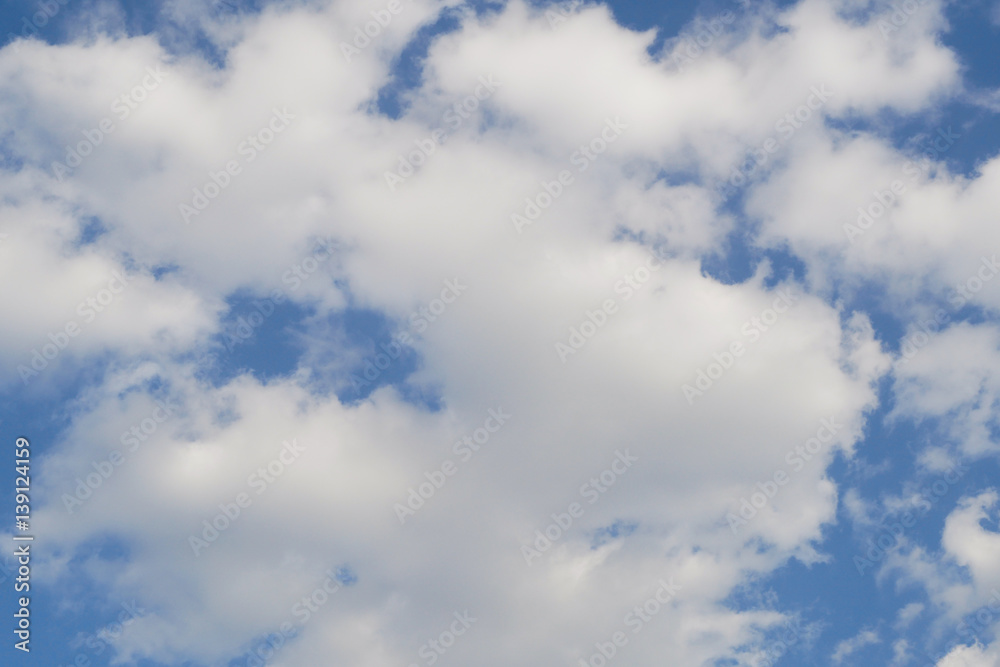 Obraz premium Beautiful blue sky as background