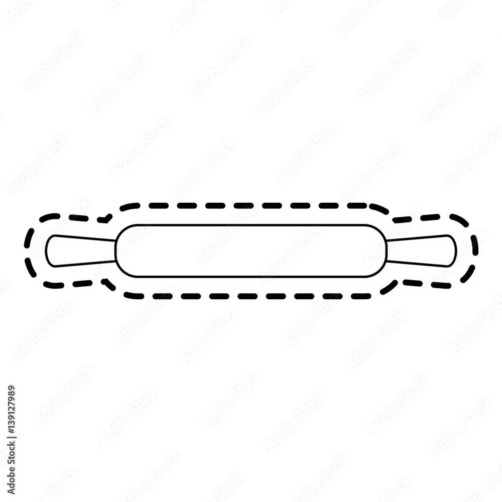 roller pin pastry icon image vector illustration design roller pin pastry icon image vector illustration design
