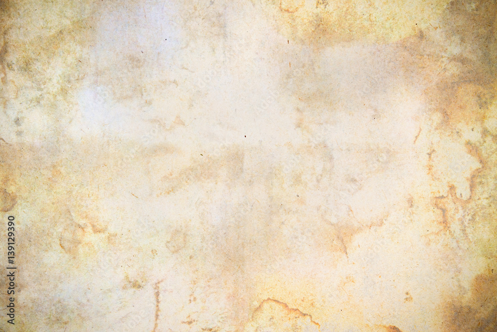 Texture of the old stained paper. Texture of the old stained paper.