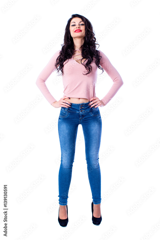 Portrait of beautiful young woman Portrait of beautiful young woman
