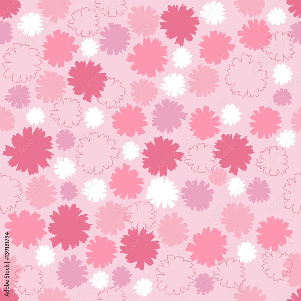 seamless pink floral pattern background seamless pink floral pattern background