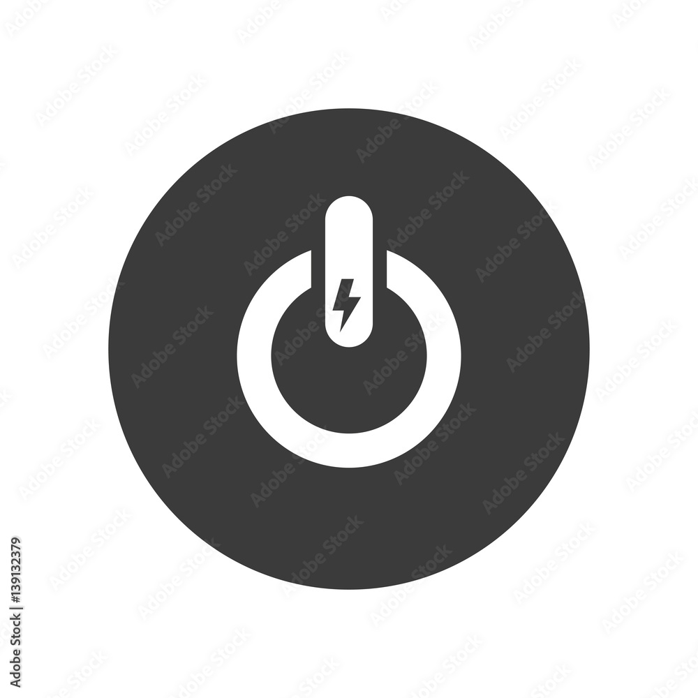 On off switch power icon vector illustration graphic design On off switch power icon vector illustration graphic design