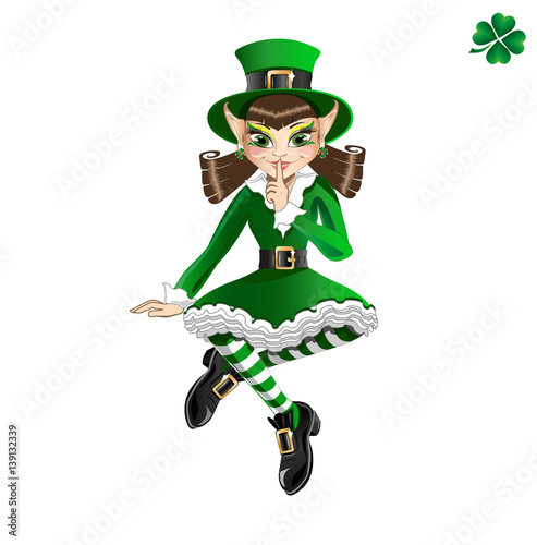 Leprechaun girl