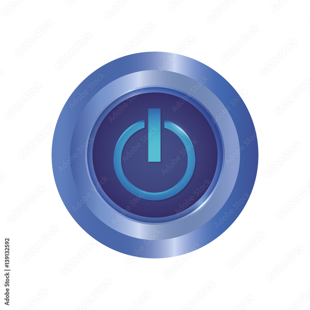 On off switch power icon vector illustration graphic design On off switch power icon vector illustration graphic design