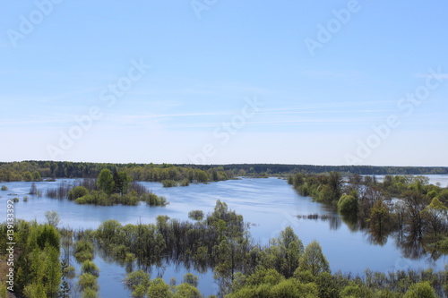 water.sky.clouds.Russia.summer.nature.landscape.river