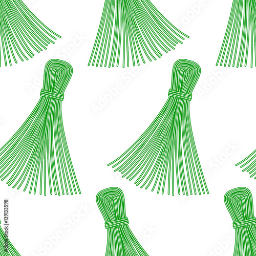 Thread tassel pattern