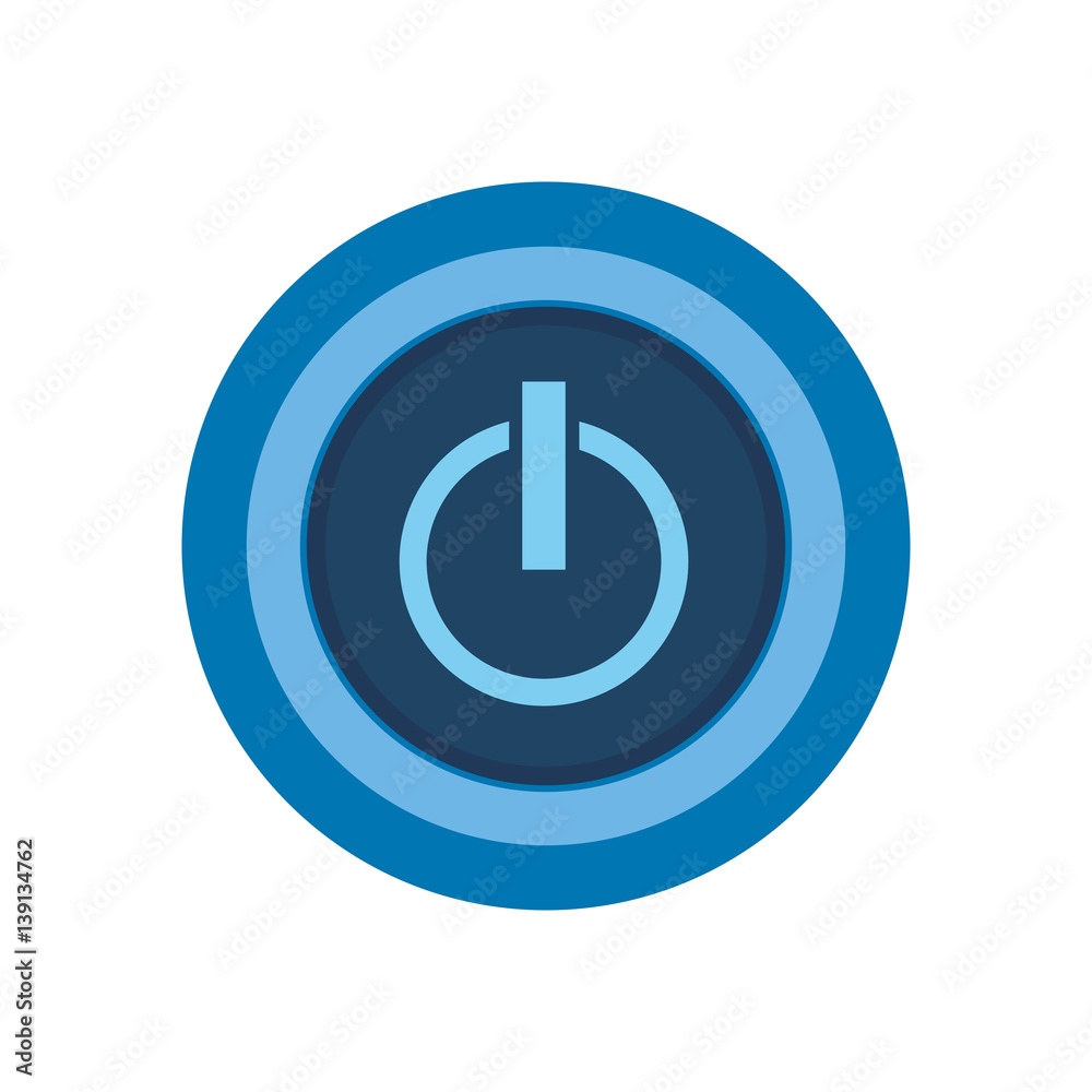 On off switch power icon vector illustration graphic design On off switch power icon vector illustration graphic design