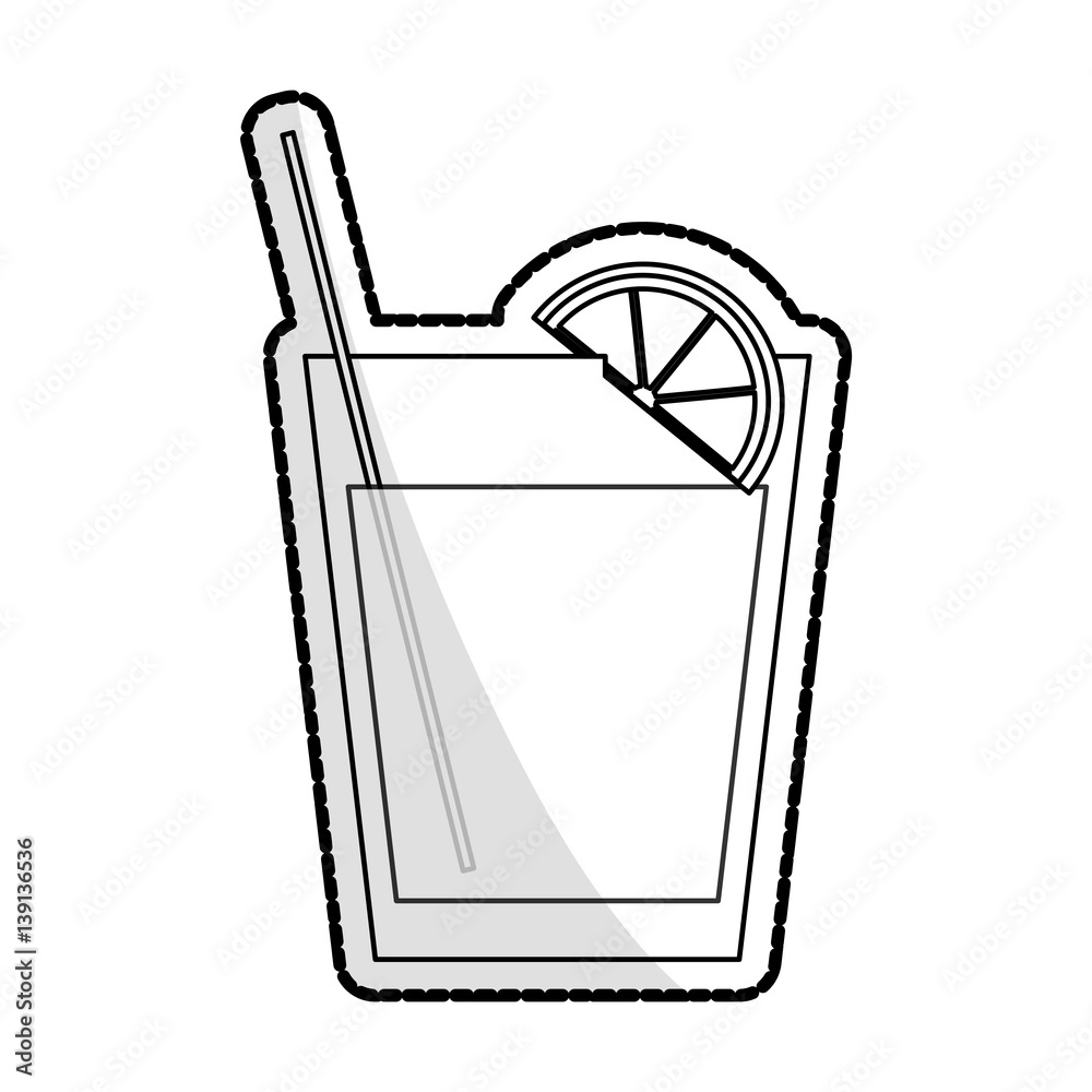 cocktail in embellished glass icon image vector illustration design cocktail in embellished glass icon image vector illustration design