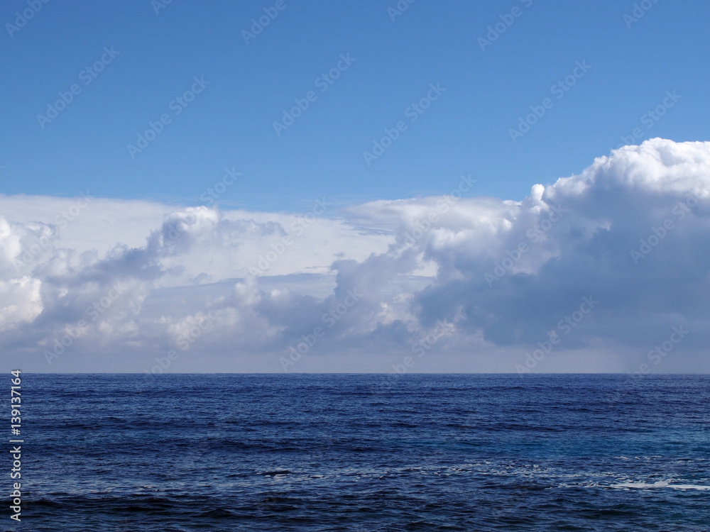 Shallow ocean waters of Windward side of Oahu Shallow ocean waters of Windward side of Oahu