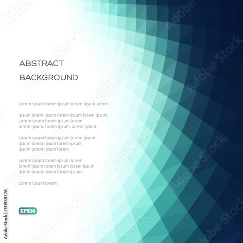 Abstract pattern of a variety of geometric shapes on a white background.