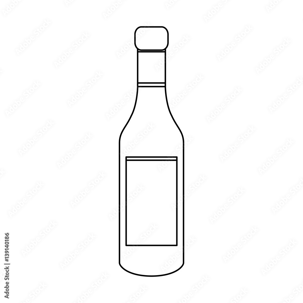 liquor bottle icon image vector illustration design liquor bottle icon image vector illustration design