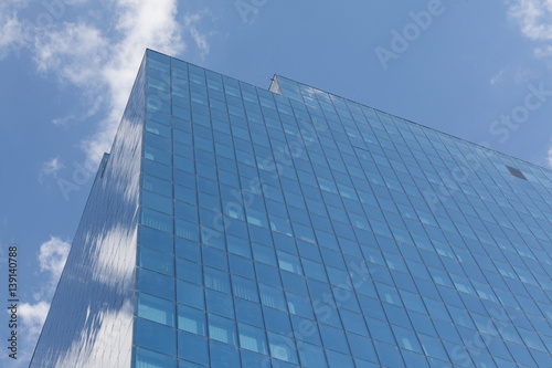 Skyscraper  symbol of corporate business and finance