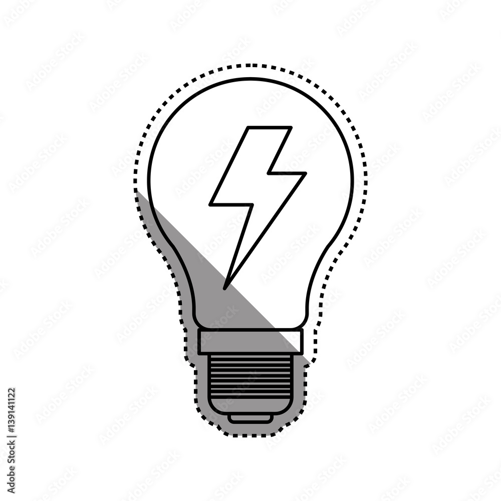 Bulb energy light icon vector illustration graphic design Bulb energy light icon vector illustration graphic design