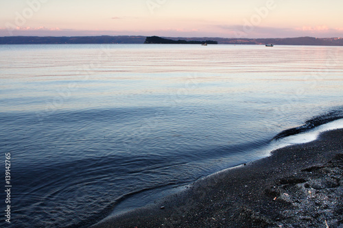 Sunset on the lake 5