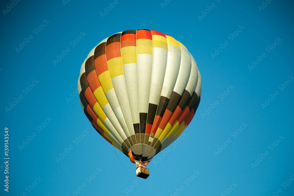 Naklejka premium hot air balloons