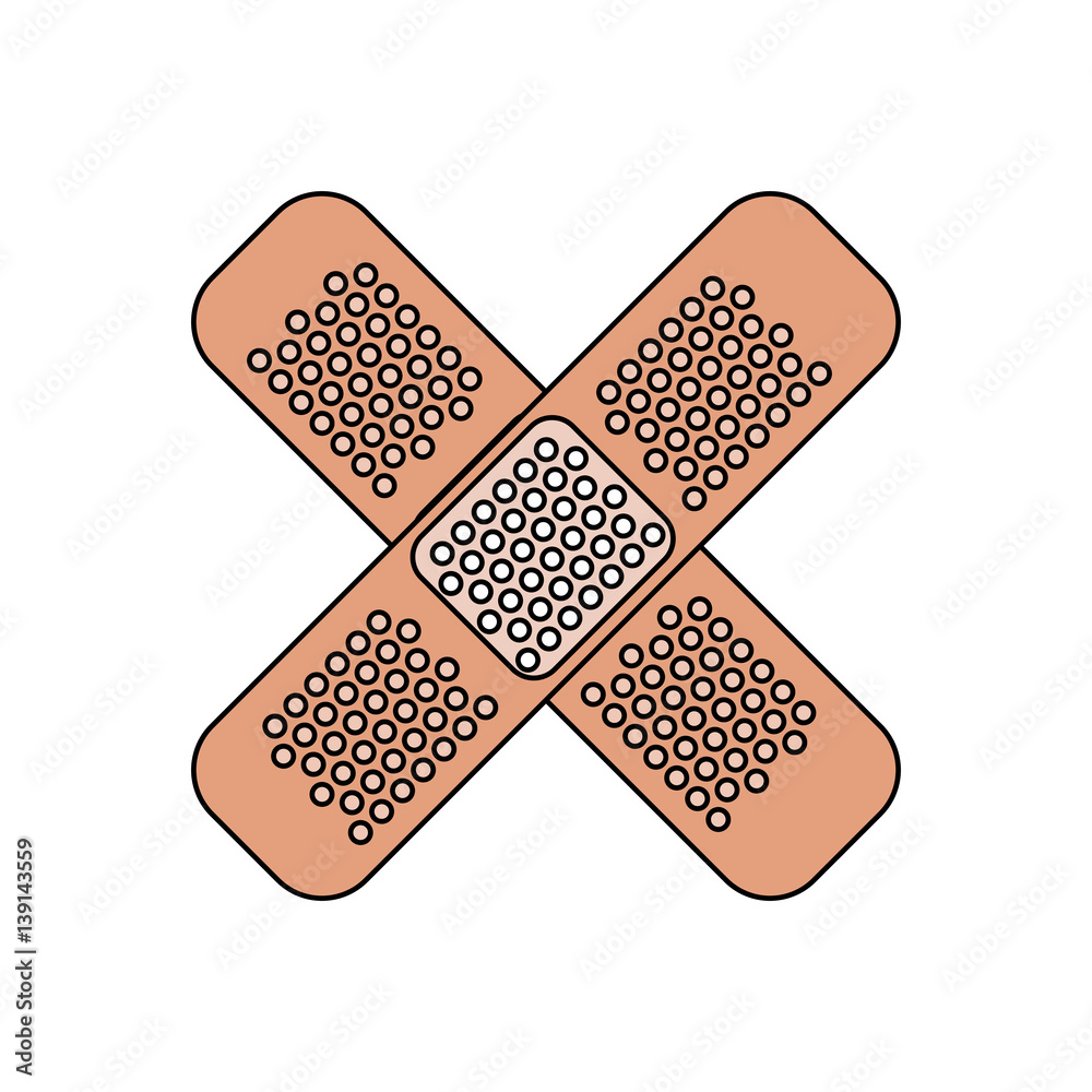 medical bandage icon image vector illustration design medical bandage icon image vector illustration design