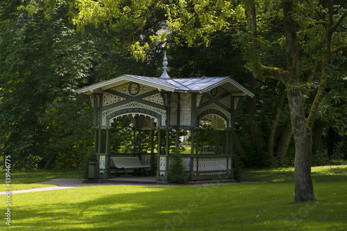 Photo Pavilions at the Lichtentaler Allee, Baden-Baden, Baden Wuerttemberg, Germany