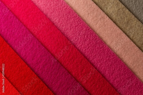 Colorful felt background.