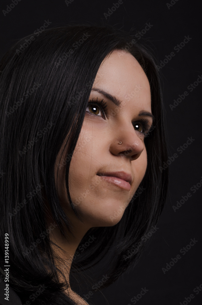 portrait of young girl