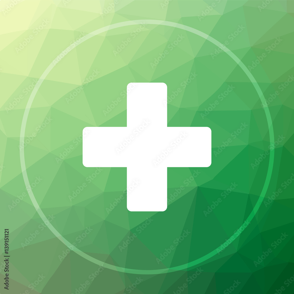 Fototapeta premium Medical cross icon