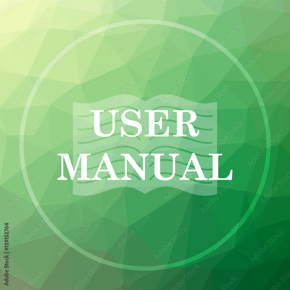 User manual icon User manual icon