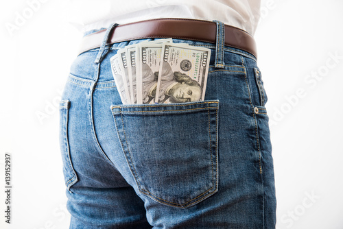 money in pocket