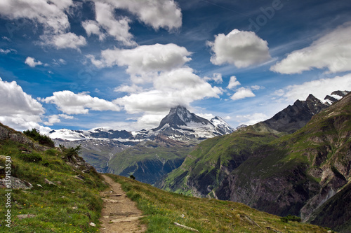 Beautiful mountain spring day with Matterhorn view © Dimitrije Ostojic