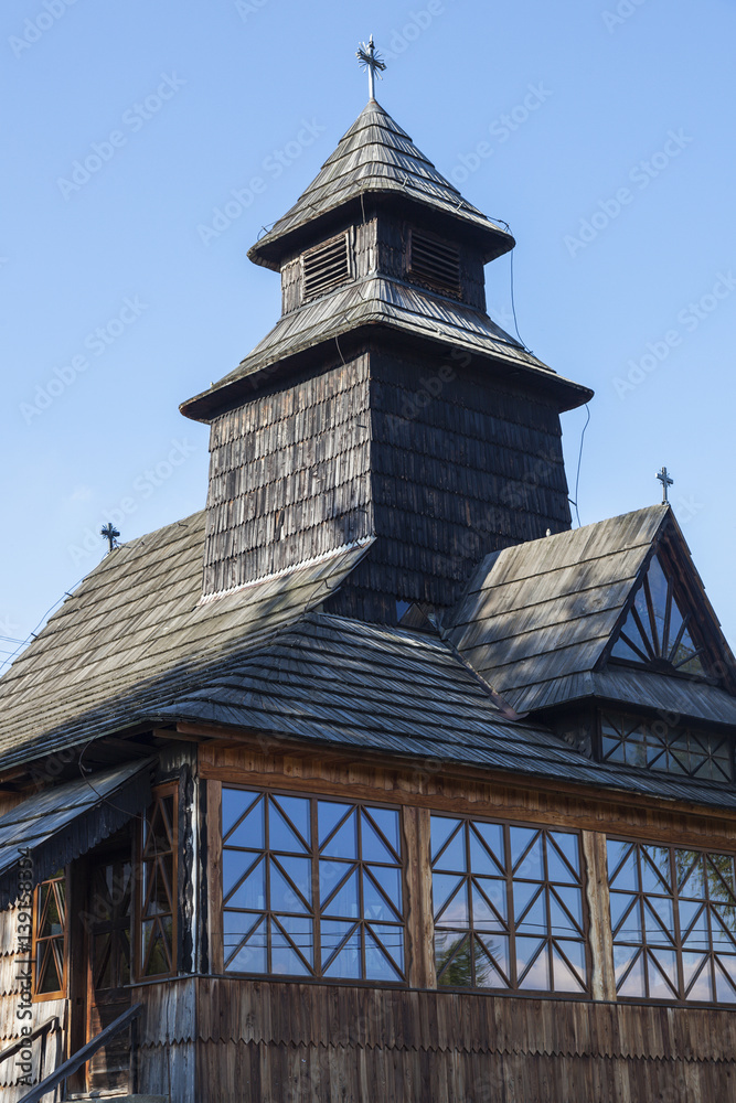 Wooden St Mary's Church in Laliki Wooden St Mary's Church in Laliki