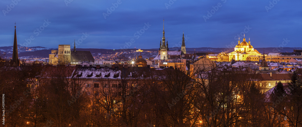 Panorama of Olomouc