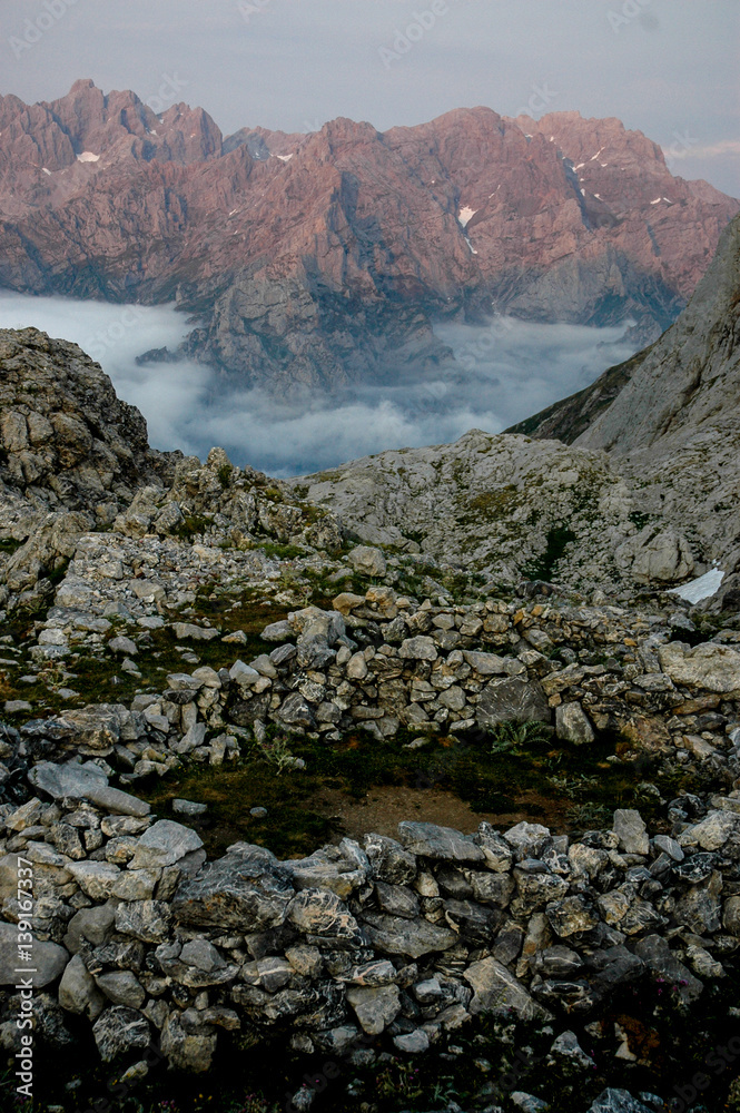Obraz premium Landscape in Peaks of Europe