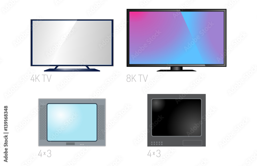 TV screen lcd monitor template electronic device technology digital size diagonal display and video modern plasma home computer vector illustration. TV screen lcd monitor template electronic device technology digital size diagonal display and video modern plasma home computer vector illustration.