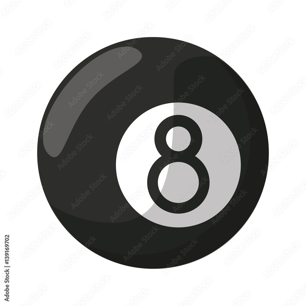 billiard ball eight vector illustration eps 10 billiard ball eight vector illustration eps 10