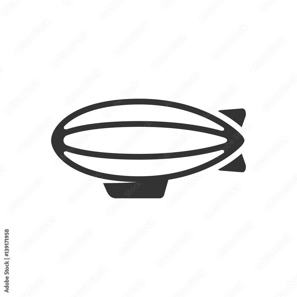 BW Icons - Air ship BW Icons - Air ship