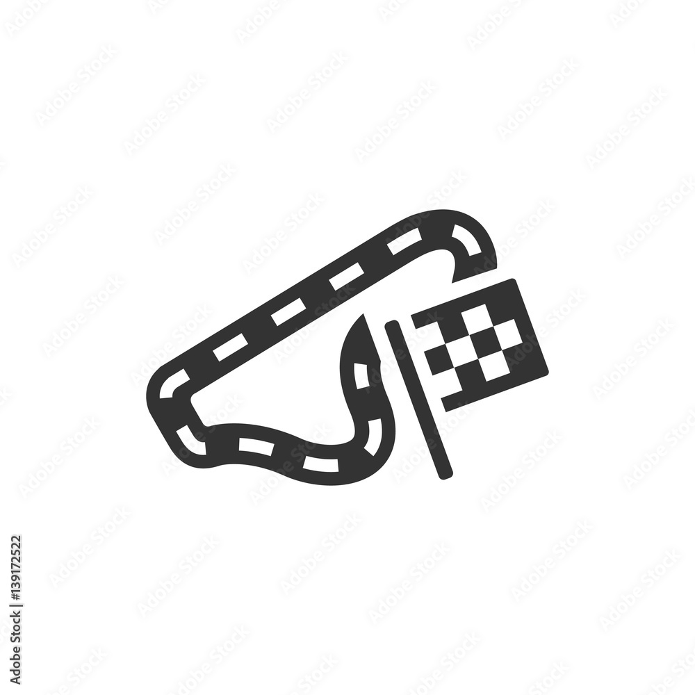 BW Icons - Race circuit BW Icons - Race circuit