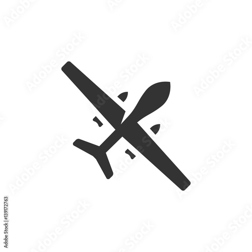 BW Icons - Unmanned aerial vehicle