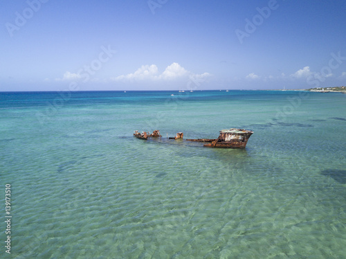 shipwreck aruba (malmok beach)