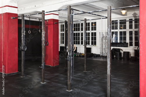An Interior Of A Gym