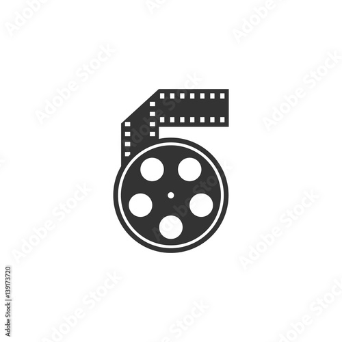BW icon - Movie reel