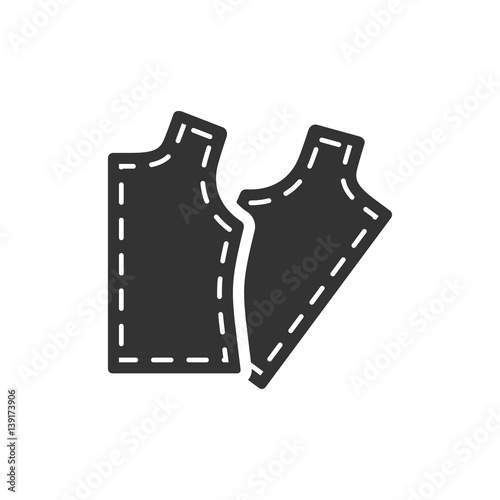 BW icon - Sewing pattern