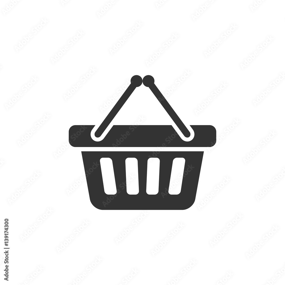 BW icon - Shopping basket BW icon - Shopping basket